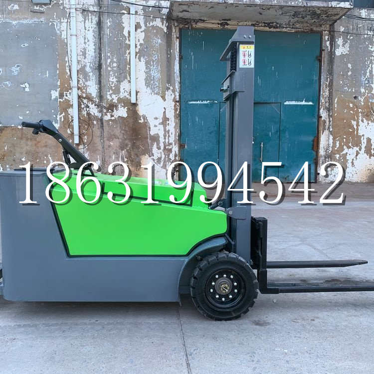 花都区小型电动叉车1吨2吨步行站驾式电瓶堆高充电装卸车液压升降车铲车